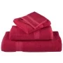 SOLUND premium towel set 6 units red 600 gsm by , Towels - Ref: Foro24-137564, Price: 47,02 €, Discount: %
