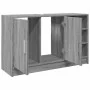 Sonoma grauer Spülenschrank aus Holzwerkstoff 90x29x55 cm von , Badezimmermöbel - Ref: Foro24-848127, Preis: 81,43 €, Rabatt: %
