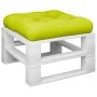 Hellgrünes Stoffpaletten-Sofakissen 50x50x12 cm von , Kissen für Stühle und Sofas - Ref: Foro24-360436, Preis: 21,54 €, Rabat...