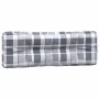 Cushions for pallet sofa 5 units gray checkered fabric by , Cushions for chairs and sofas - Ref: Foro24-360791, Price: 114,22...