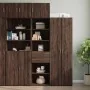 Schmaler Schrank aus Holzwerkstoff Eiche braun 50x42,5x225 cm von , Sideboards - Ref: Foro24-3281314, Preis: 176,56 €, Rabatt: %