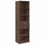 Schmaler Schrank aus Holzwerkstoff Eiche braun 50x42,5x225 cm von , Sideboards - Ref: Foro24-3281314, Preis: 176,56 €, Rabatt: %