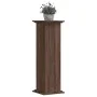 Pflanzenständer aus brauner Eiche 33x33x100 cm von , Topfständer - Ref: Foro24-852984, Preis: 62,47 €, Rabatt: %