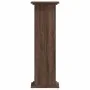 Pflanzenständer aus brauner Eiche 33x33x100 cm von , Topfständer - Ref: Foro24-852984, Preis: 62,47 €, Rabatt: %