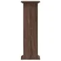 Pflanzenständer aus brauner Eiche 33x33x100 cm von , Topfständer - Ref: Foro24-852984, Preis: 62,47 €, Rabatt: %