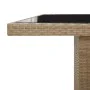 Set de mesa y sillas de jardín 11 pzas y cojines ratán PE beige by , Garden sets - Ref: Foro24-3277288, Price: 1,00 €, Discou...