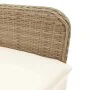 Set de mesa y sillas de jardín 11 pzas y cojines ratán PE beige by , Garden sets - Ref: Foro24-3277288, Price: 1,00 €, Discou...