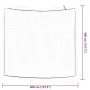 Tow net with elastic rope PP white 4x4 m by , Cargo nets for motor vehicles - Ref: Foro24-4012273, Price: 48,57 €, Discount: %