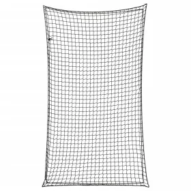 Tow net with elastic rope PP black 6x3.5 m by , Cargo nets for motor vehicles - Ref: Foro24-4012292, Price: 55,83 €, Discount: %