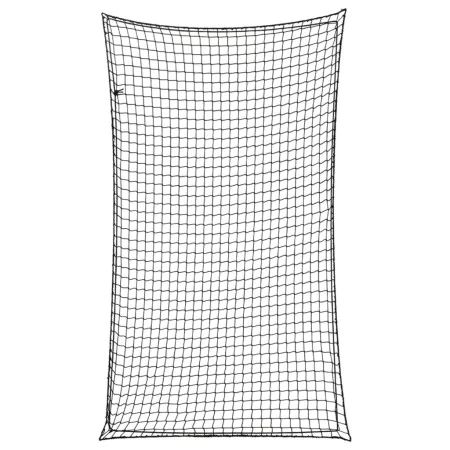 Tow net with elastic rope PP black 6x3.5 m by , Cargo nets for motor vehicles - Ref: Foro24-4012292, Price: 55,83 €, Discount: %