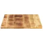 Rechteckige Tischplatte aus Massivholz Mango 80x70x2,5 cm von , Tischplatten - Ref: Foro24-371343, Preis: 67,18 €, Rabatt: %