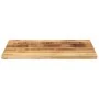 Rectangular table top rough mango wood 90x70x3.8 cm by , Table tops - Ref: Foro24-371411, Price: 84,54 €, Discount: %