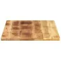 Rectangular table top rough mango wood 90x70x3.8 cm by , Table tops - Ref: Foro24-371411, Price: 84,54 €, Discount: %