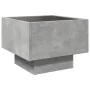 Nachttisch mit Infinity LED grauer Beton 40x40x30 cm von , Nachttische - Ref: Foro24-3284066, Preis: 81,90 €, Rabatt: %