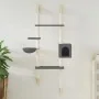 Árbol rascador para gatos de pared gris oscuro 180 cm de , Mobiliario para gatos - Ref: Foro24-172403, Precio: 73,00 €, Descu...
