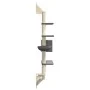 Árbol rascador para gatos de pared gris oscuro 180 cm de , Mobiliario para gatos - Ref: Foro24-172403, Precio: 73,00 €, Descu...