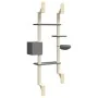 Árbol rascador para gatos de pared gris oscuro 180 cm de , Mobiliario para gatos - Ref: Foro24-172403, Precio: 73,00 €, Descu...