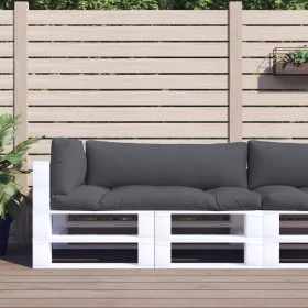 Kissen für Paletten 3 Stück anthrazitgrauer Stoff von , Kissen für Stühle und Sofas - Ref: Foro24-360944, Preis: 68,80 €, Rab...