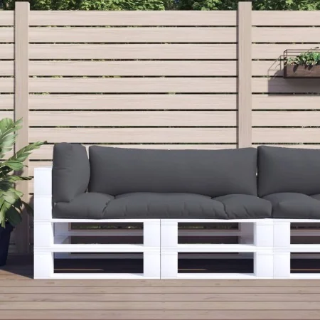 Kissen für Paletten 3 Stück anthrazitgrauer Stoff von , Kissen für Stühle und Sofas - Ref: Foro24-360944, Preis: 68,92 €, Rab...