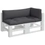 Kissen für Paletten 3 Stück anthrazitgrauer Stoff von , Kissen für Stühle und Sofas - Ref: Foro24-360944, Preis: 68,92 €, Rab...