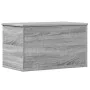 Sonoma gray engineered wood storage box 60x35x35 cm by , Storage trunks - Ref: Foro24-840679, Price: 53,57 €, Discount: %