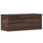 Aufbewahrungsbox aus braunem Eichenholz, 90x35x35 cm von , Aufbewahrungskisten - Ref: Foro24-840687, Preis: 79,47 €, Rabatt: %