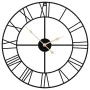 Reloj de pared de hierro negro Ø50 cm de , Relojes de pared - Ref: Foro24-4008411, Precio: 60,44 €, Descuento: %