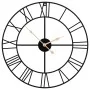 Wanduhr aus schwarzem Eisen Ø50 cm von , Wanduhren - Ref: Foro24-4008411, Preis: 60,44 €, Rabatt: %