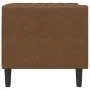Brown synthetic suede leather armchair by , Sofas - Ref: Foro24-372658, Price: 178,70 €, Discount: %