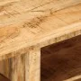 Mueble de TV madera maciza de mango rugosa 110x35x40 cm von , CD- und DVD-Speicher - Ref: Foro24-376041, Preis: 220,12 €, Rab...
