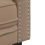 2-seater Chesterfield sofa artificial leather brown cappuccino by , Sofas - Ref: Foro24-372664, Price: 286,62 €, Discount: %