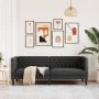 3-seater Chesterfield sofa artificial leather black by , Sofas - Ref: Foro24-372666, Price: 315,45 €, Discount: %