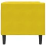 Sillón Chesterfield de terciopelo amarillo de , Sofás - Ref: Foro24-372679, Precio: 160,42 €, Descuento: %