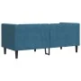 Sofá Chesterfield 2 plazas con cojines terciopelo azul de , Sofás - Ref: Foro24-372691, Precio: 297,12 €, Descuento: %