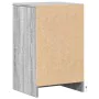 Mesita de noche con luces LED madera de ingeniería gris Sonoma de , Mesitas de noche - Ref: Foro24-852008, Precio: 53,70 €, D...
