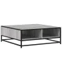 Mesa de centro madera ingeniería metal gris Sonoma 80x80x30 cm von , Couchtisch - Ref: Foro24-848772, Preis: 64,30 €, Rabatt: %