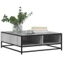 Mesa de centro madera ingeniería metal gris Sonoma 80x80x30 cm von , Couchtisch - Ref: Foro24-848772, Preis: 64,30 €, Rabatt: %