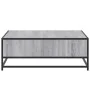 Mesa de centro madera ingeniería metal gris Sonoma 80x80x30 cm von , Couchtisch - Ref: Foro24-848772, Preis: 64,30 €, Rabatt: %