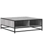 Mesa de centro madera ingeniería metal gris Sonoma 80x80x30 cm von , Couchtisch - Ref: Foro24-848772, Preis: 64,30 €, Rabatt: %