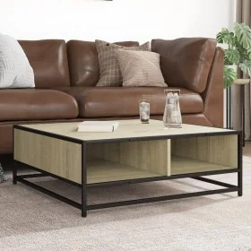 Sonoma oak engineering wood coffee table 80x80x30 cm by , Coffee table - Ref: Foro24-848770, Price: 62,10 €, Discount: %