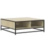 Sonoma oak engineering wood coffee table 80x80x30 cm by , Coffee table - Ref: Foro24-848770, Price: 62,10 €, Discount: %