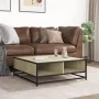Sonoma Couchtisch aus Eiche aus Ingenieurholz 80x80x30 cm von , Couchtisch - Ref: Foro24-848770, Preis: 62,10 €, Rabatt: %