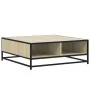 Sonoma oak engineering wood coffee table 80x80x30 cm by , Coffee table - Ref: Foro24-848770, Price: 62,10 €, Discount: %