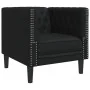 Chesterfield sofa set 3 pieces synthetic leather black by , Sofas - Ref: Foro24-3209267, Price: 721,38 €, Discount: %