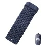 Inflatable camping mattress with pillow 1 person gray by , Sleeping mats - Ref: Foro24-4007108, Price: 33,61 €, Discount: %