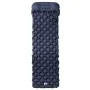 Inflatable camping mattress with pillow 1 person gray by , Sleeping mats - Ref: Foro24-4007108, Price: 33,61 €, Discount: %
