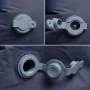Colchón de camping inflable con almohada 1 persona gris de , Colchonetas para dormir - Ref: Foro24-4007108, Precio: 33,44 €, ...