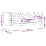 Juego de sofás Chesterfield 3 piezas cuero sintético marrón de , Sofás - Ref: Foro24-3209273, Precio: 764,64 €, Descuento: %