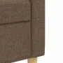 Set of sofas with footrest 3 pieces brown fabric by , Sofas - Ref: Foro24-3278330, Price: 532,85 €, Discount: %