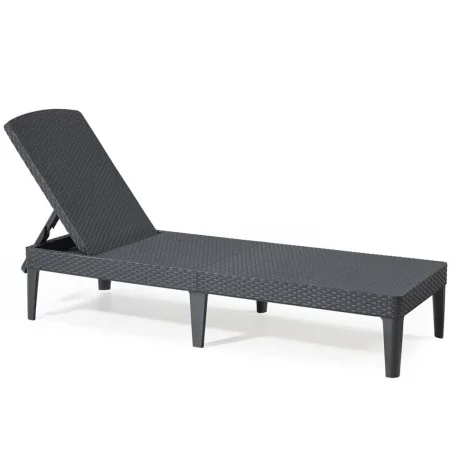 Keter Jaipur Sun Lounger graphite color 235162 by , Loungers - Ref: Foro24-420017, Price: 85,86 €, Discount: %